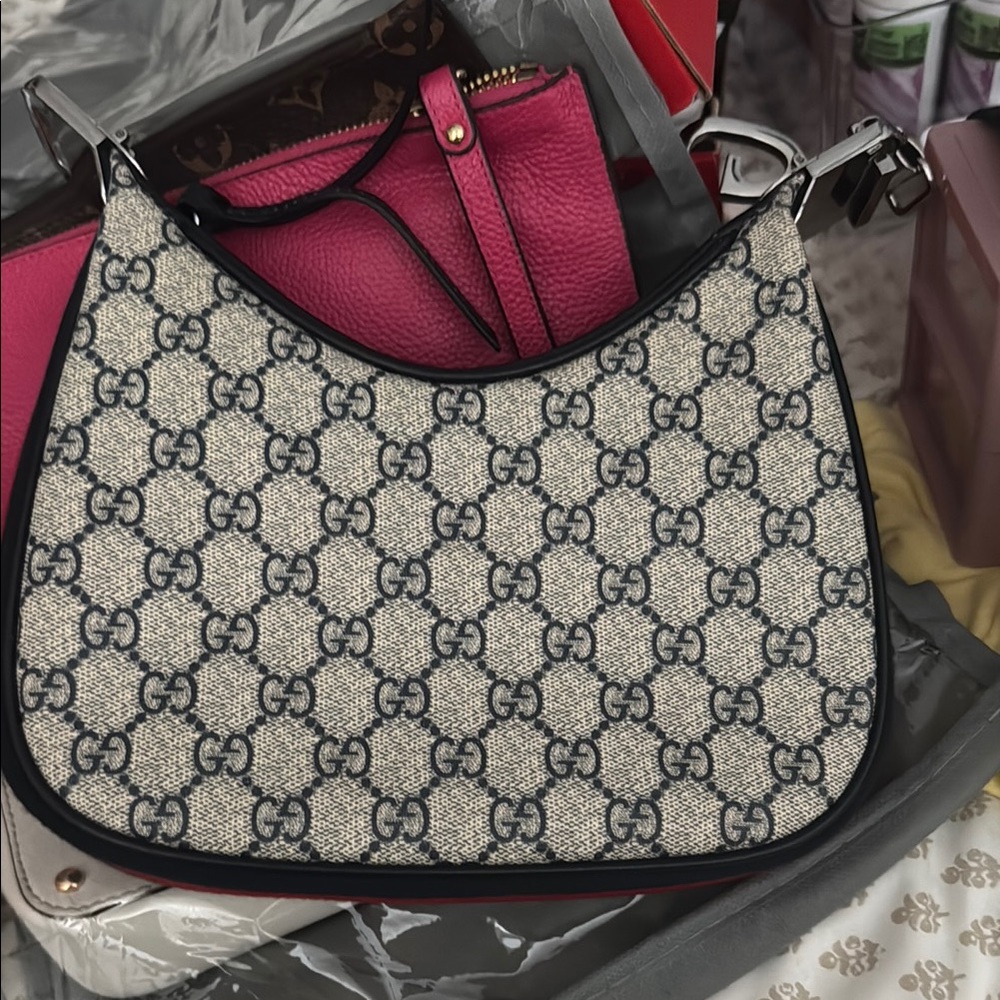 Gucci Beige and Black Women's Bag